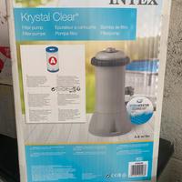 Intex 28638–Pompa Filtro a Cartuccia Krystal Clear