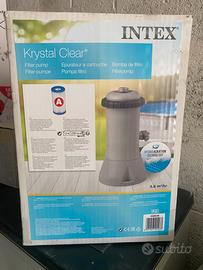 Intex 28638–Pompa Filtro a Cartuccia Krystal Clear