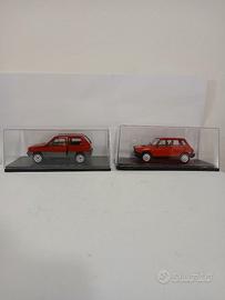 Lotto 2 modelli 1:24 Fiat Panda 45 + A 112 Abarth!