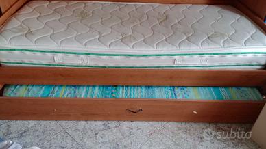 Lettino con materasso