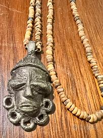 Collana Etnica Vintage anni ‘70 - Bronzo nigeriano