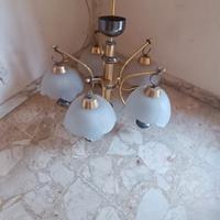 lampadario 5 luci solo da spolverare 