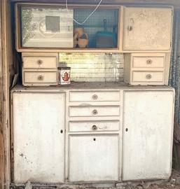 Credenza vintage anni '50/'60 da restaurare 