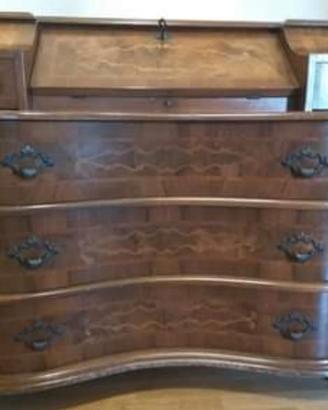 Comò secretaire scrittoio stile antico