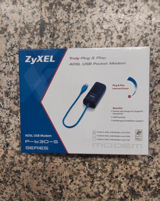 modem zyxel ADSL usb
