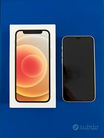 Iphone 12 mini Bianco con cover Apple