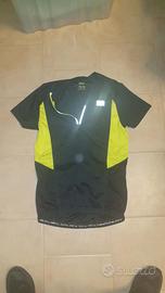 Maglietta ciclismo con zip taglia M