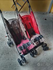 passeggino gemellari 