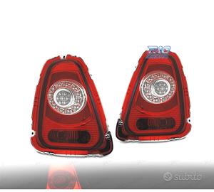FANALI MINI COOPER R56 R57 10-14 LIGHT BAR ROSSO C