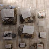 MONETE EUROPA NAZIONI PASSATE AD EURO DATE DIVERSE