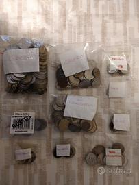 MONETE EUROPA NAZIONI PASSATE AD EURO DATE DIVERSE