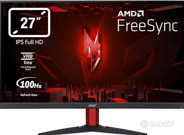 Monitor acer 100hz- 27 pollici