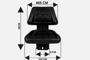 Sedile Base Inclinabile Per Trattore Per Trattore