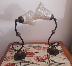 Coppia di abatjour/lampade stile Déco-Liberty