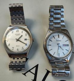 Orologi Seiko e Citizen Vintage 