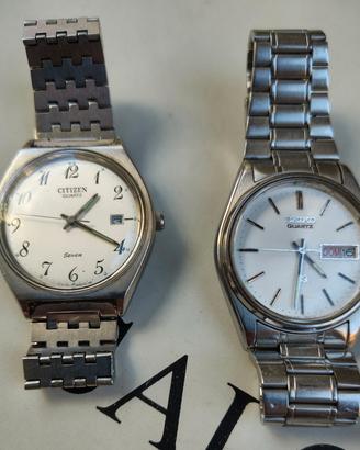 Orologi Seiko e Citizen Vintage 