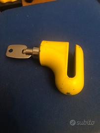 Blocca disco moto con serratura a sfera