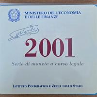 2001 - serie di monete a corso legale