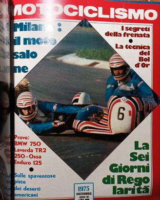 Rivista MOTOCICLISMO numero 12 del 1975