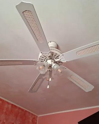 Ventilatore Soffitto - 5 pale 3 luci