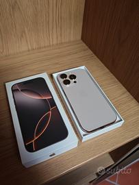 iPhone 16 pro 128gb titanio sabbia