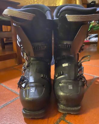 Scarponi da sci Salomon 26 26,5 con quattro ganci