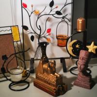 collezione di 7 oggetti con personaggi egiziani