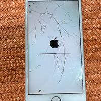 IPhone 6s Silver - Funzionante (Schermo Rotto)