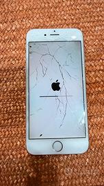 IPhone 6s Silver - Funzionante (Schermo Rotto)