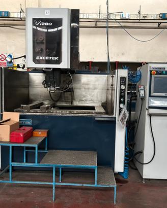 Elettroerosione a filo a immersione