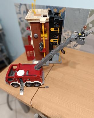 Caserma pompieri e camion Fisher Price