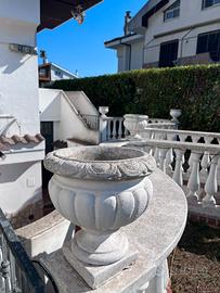Statue da giardino e vasi CLASSICI in gesso pieno