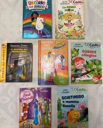 Lotto7 libri narrativa ragazzi/e 7-10aa(G.Stilton)