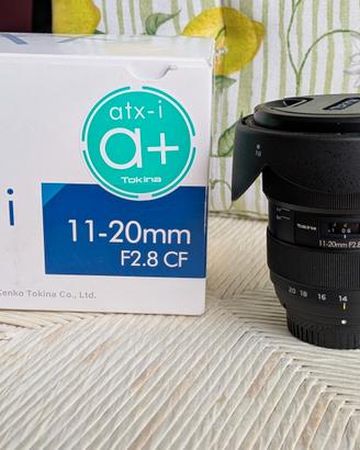 Tokina atx-i 11-20 f2.8 per Nikon F