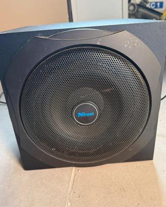 Subwoofer trust amplificato