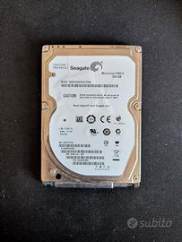 Hard Disk Seagate 2.5" 500GB SATA Buono Stato