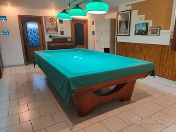 BILIARDO PROFESSIONALE RISCALDABILE CON ACCESSORI