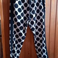 Pantaloni Artigli TG 44 nero bianco