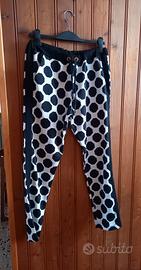 Pantaloni Artigli TG 44 nero bianco