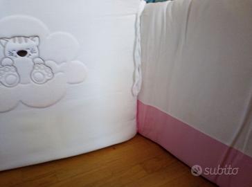 Paracolpi lettino bimba