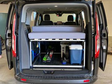 Letto camper van CamperBoxes + pianale estraibile