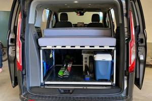 Letto camper van CamperBoxes + pianale estraibile
