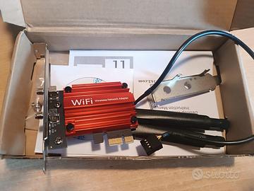 Scheda Pcie Wi-Fi 7 + Bluetooth 5.4 - Intel BE200