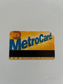 Metrocard NYC del 2017