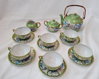 Servizio da tè Satsuma Moriage Japan