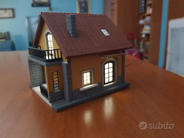 Villetta 1:87 per plastico ferroviario 