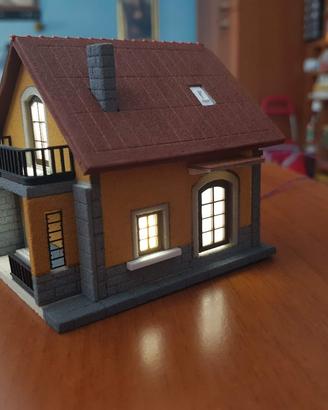 Villetta 1:87 per plastico ferroviario 