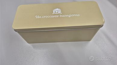 Mulino Bianco Latta Portafette Verde da Collezione