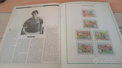 francobolli calciatori
