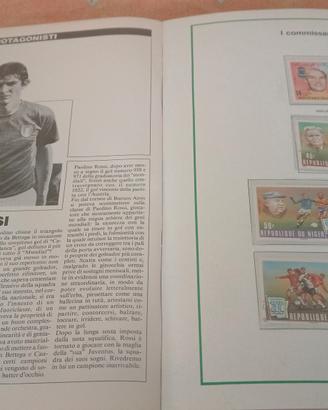 francobolli calciatori